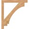 Ekena Millwork Imperial Block Smooth Bracket, Western Red Cedar, 3 1/2"W x 38"D x 42"H BKT04X38X42IMP05SWR - alternate 4